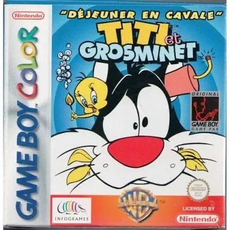 Titi et Grosminet "déjeuner en Cavale"