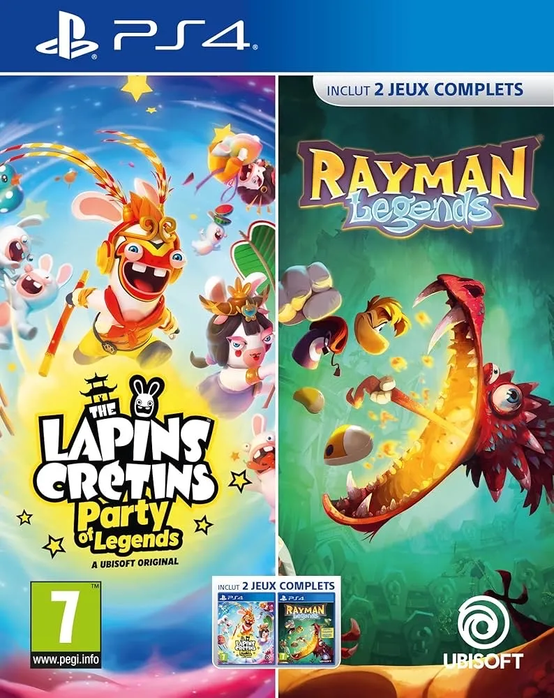 Compilation Lapins Crétins: Party of Legends + Rayman Legends