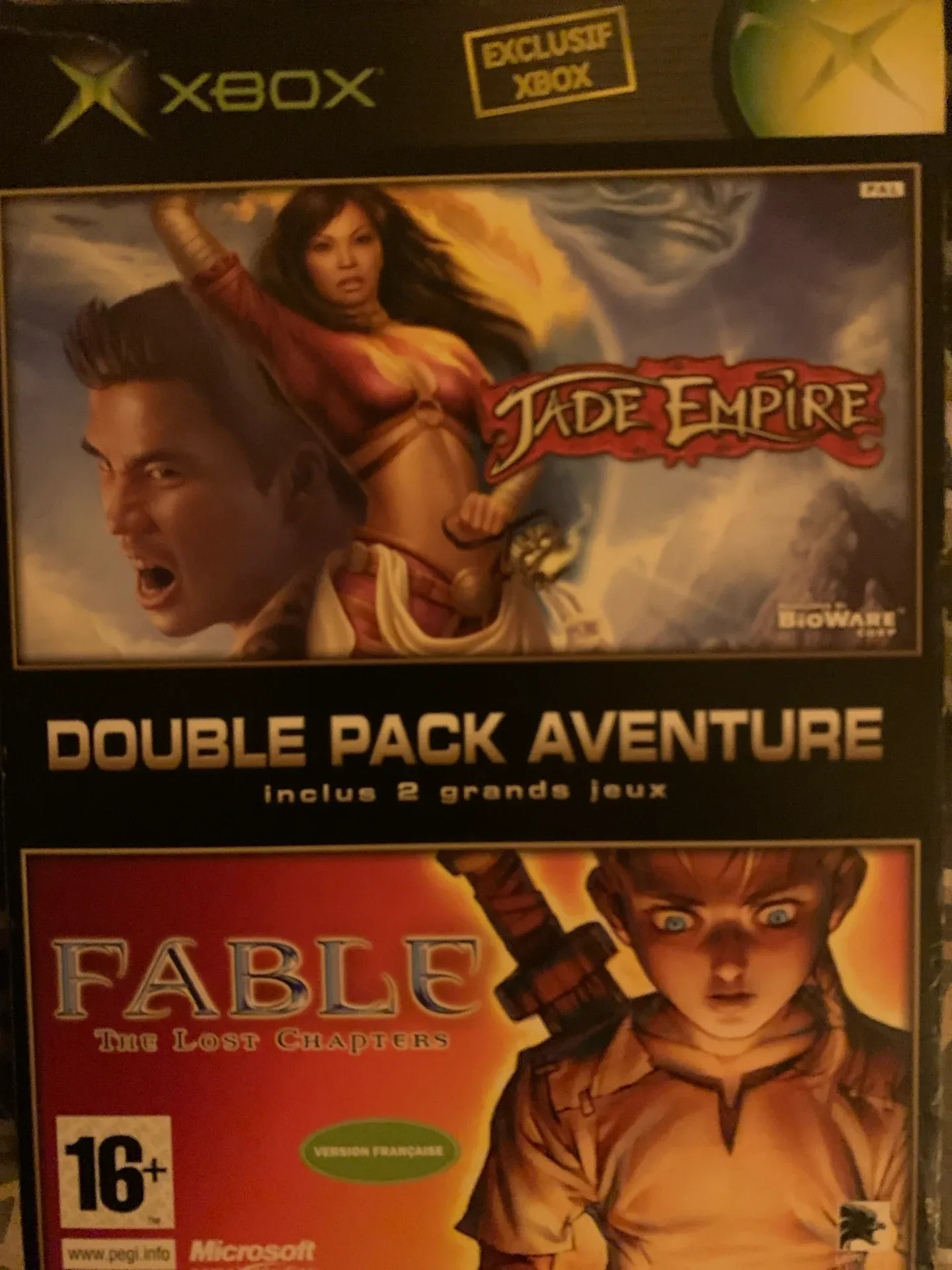 Double Pack Aventure: Jade Empire + Fable - The Lost Chapters