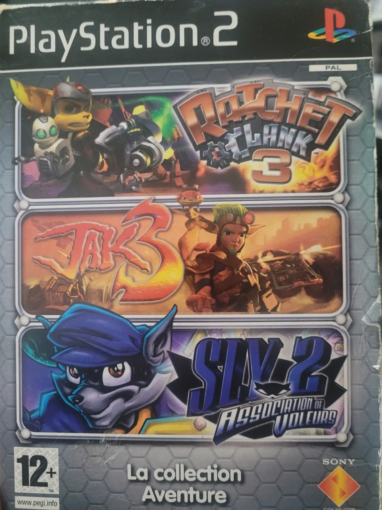 Triple Pack : Jak 3 + Ratchet & Clank 3 + Sly Raccoon 2