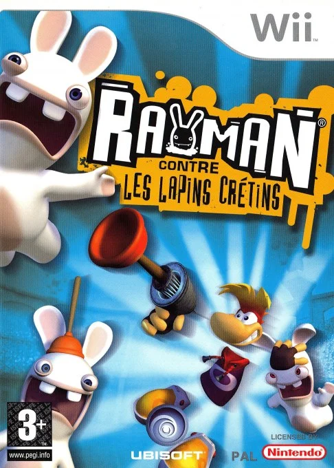 Rayman contre les lapins crétins