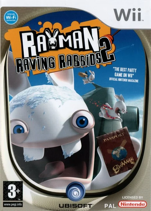 Rayman contre les lapins encore plus crétins